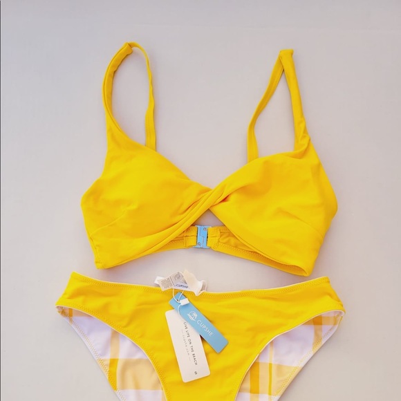 Cupshe Bikini Women Two Piece Vintage Swimsuit Small - Picture 3 of 8